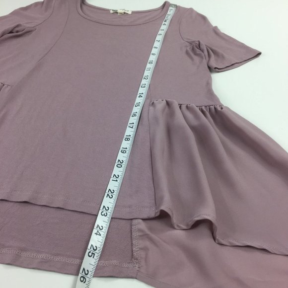 About A Girl Mauve flowy shirt - Picture 2 of 6